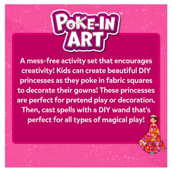 Skillmatics Poke In Art Magical Princesses