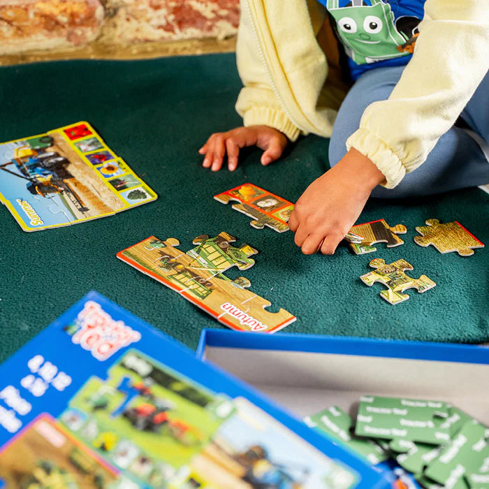 Tractor Ted 4 Jigsaw Puzzles In A Box Seasons