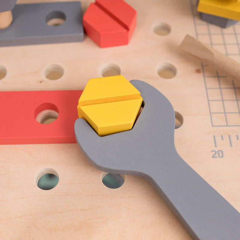 Owl And Fox Wooden Workbench