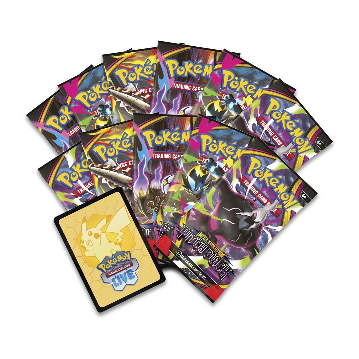 Pokemon TCG Mega Evolution Pitch Black Elite Trainer Box