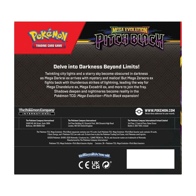 Pokemon TCG Mega Evolution Pitch Black 36 Pack Sealed Bundle