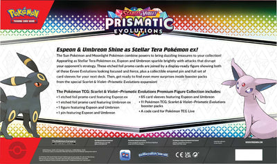 Pokemon Trading Card Game Scarlet And Violet Prismatic Evolutions Premium Figure Collection
