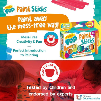 Paint Pop Paint Sticks 6 Pack
