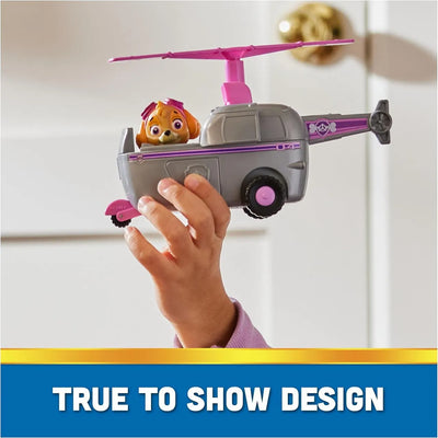 Paw Patrol Skye Helicopter Vehicle With Skye Figure