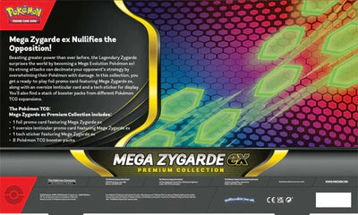 Pokemon TCG Mega Zygarde Premium Collection EX Box
