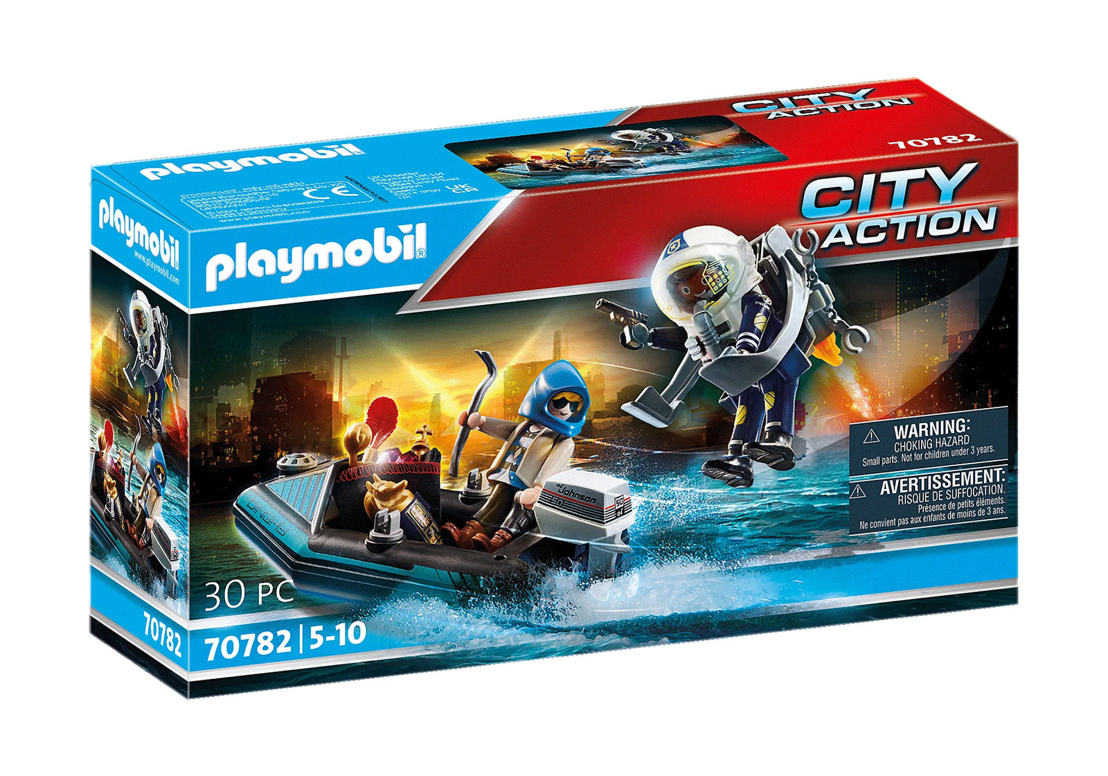 Playmobil City Action 70782 Jet Pack Boat