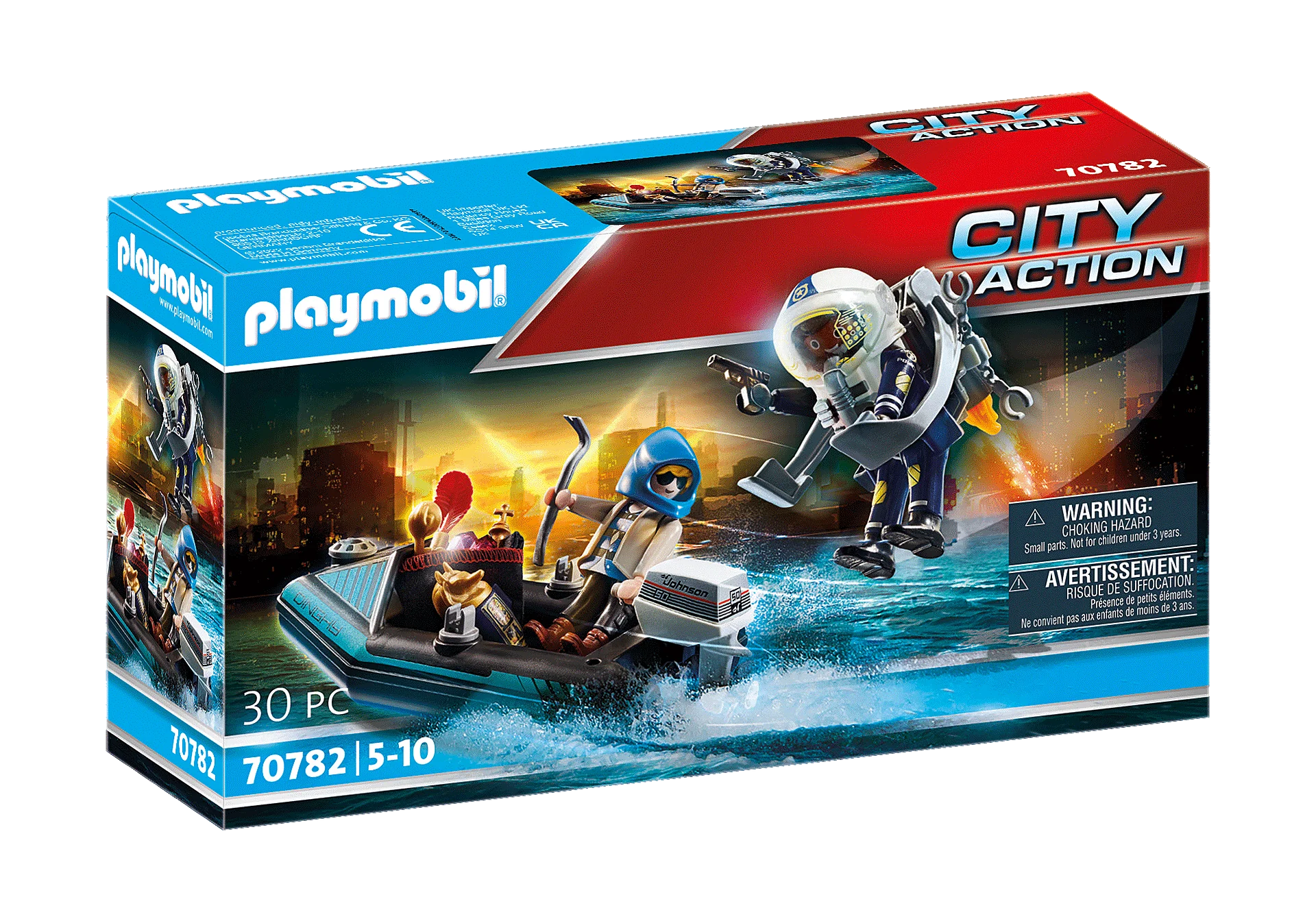 Playmobil City Action 70782 Jet Pack Boat