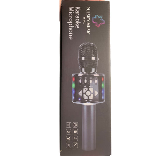 Pulsify Wireless Bluetooth Karoake Microphone Assorted Colours