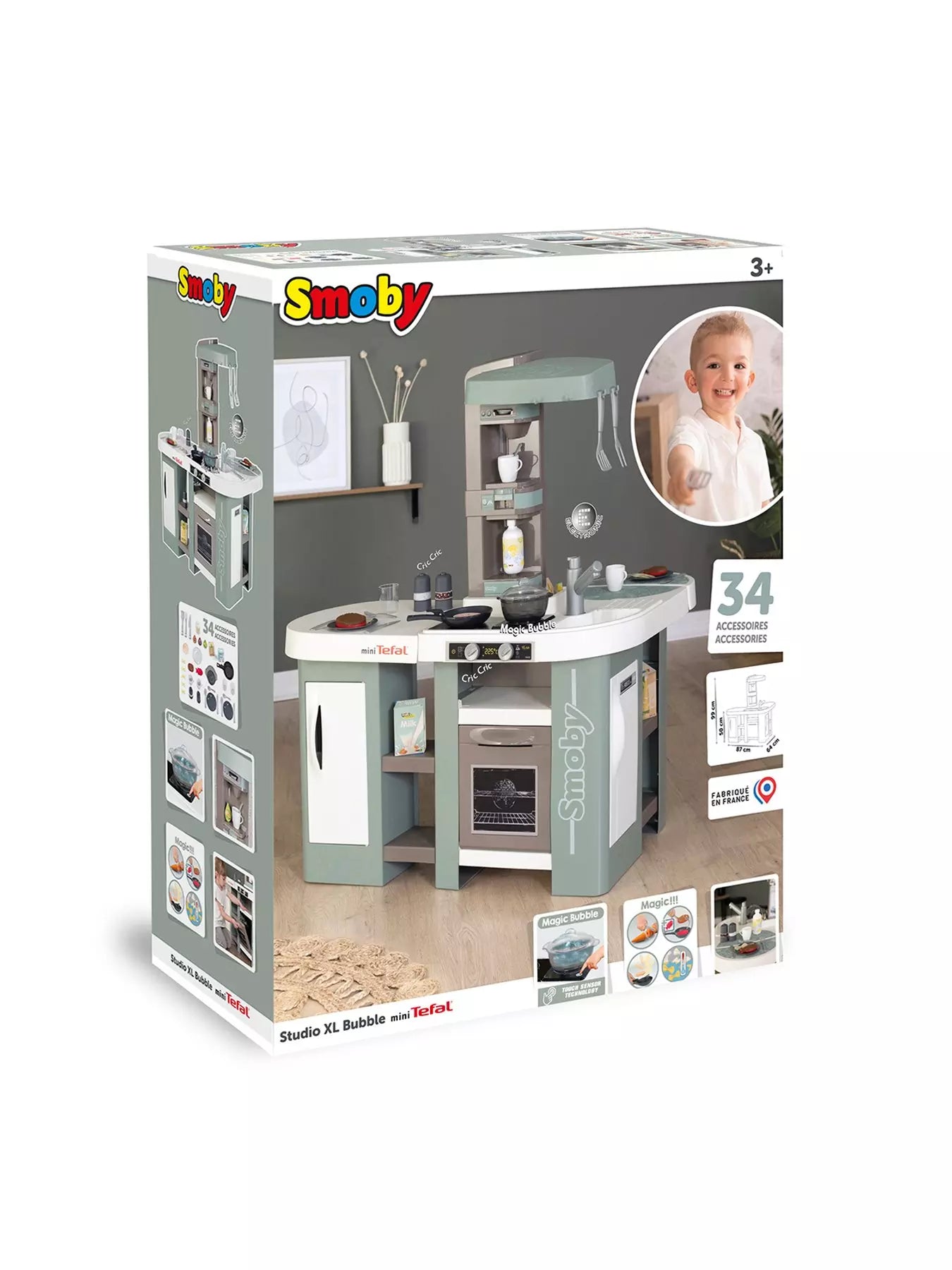 Smoby Tefal Studio Kitchen XL Bubble