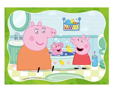 Peppa Pig 4 In A Box Jigsaw Puzzles.