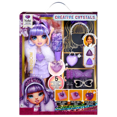 Rainbow High Creative Crystals Doll Violet Willow