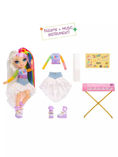 Rainbow High Junior High Rock Band Doll Amaya Raine