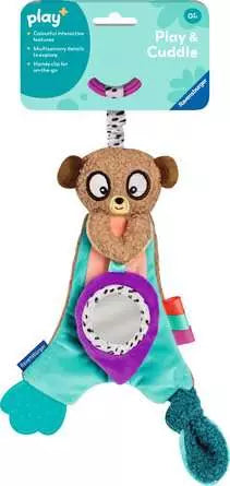 Play Crinkle And Chew Infant Soft Toy Meerkat