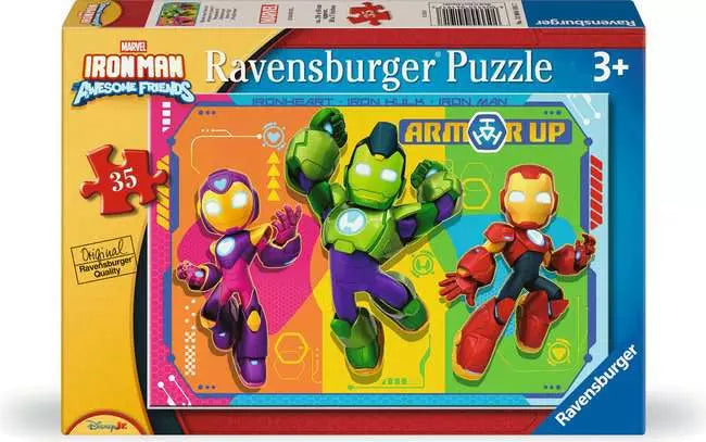 Marvel Avengers Iron Man Awesome Friends 35pc Jigsaw Puzzle