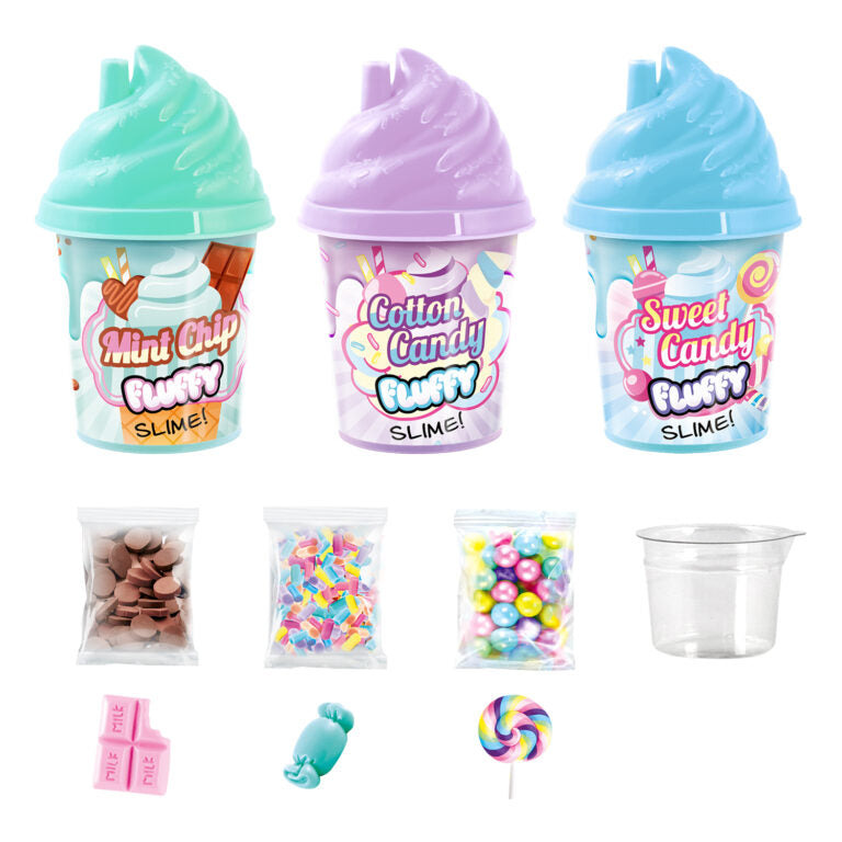 So Slime Fluffy Pop Slime Shakers 3 Pack