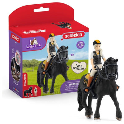 Schleich Horse Club 42640 Tori And Princess Horse Set