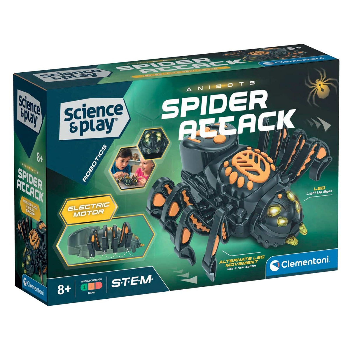Science And Play Antibots Spider Attack Construction Set