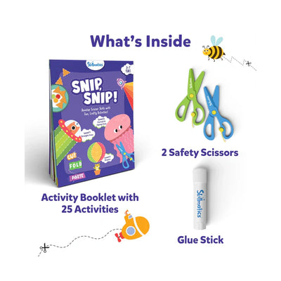 Skillmatics Snip Snip Scissor Skills Development Activity Set