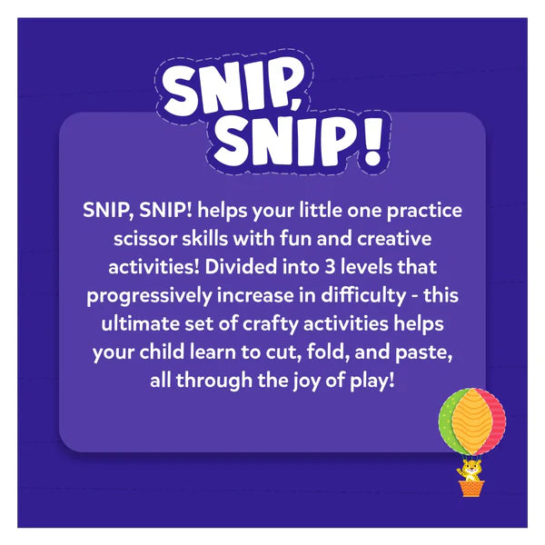 Skillmatics Snip Snip Scissor Skills Development Activity Set