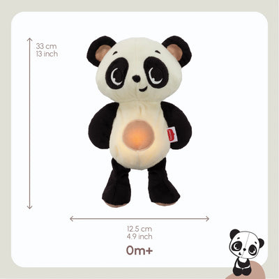 Tiny Love Panda Snuggly Buddy Infant Toy With Soothing Breathing Movement