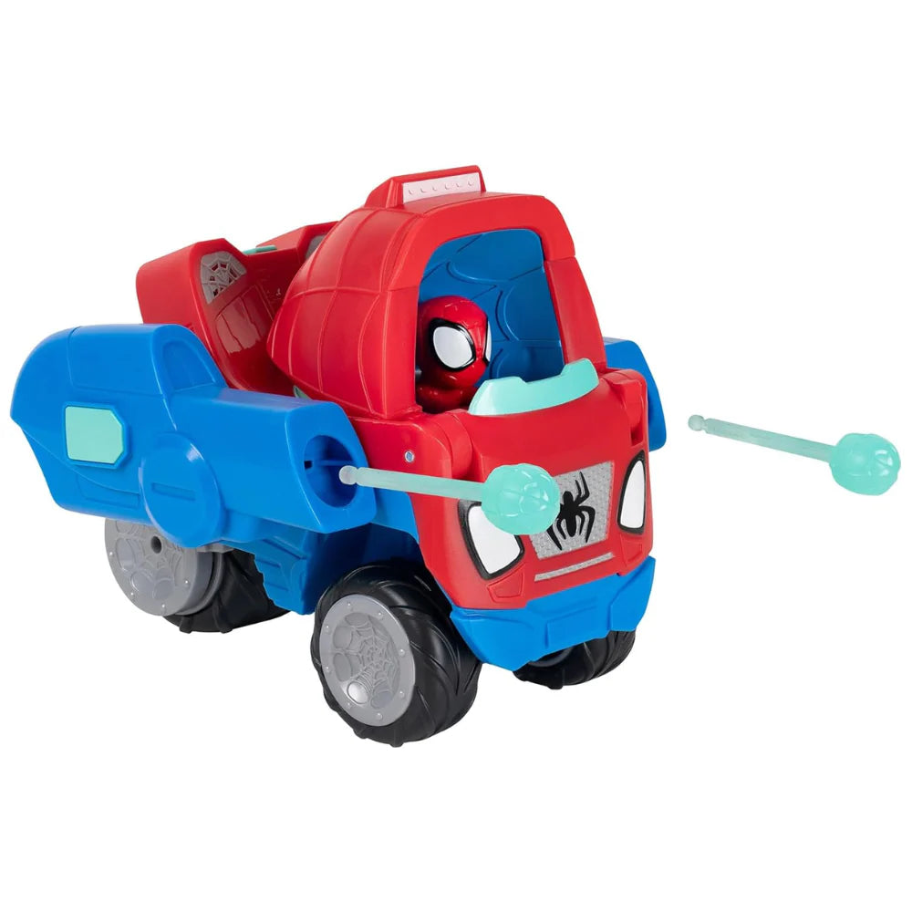 SpiderMan Spidey And His Amazing Friends Spidey's Transforming Web Wave Cruiser