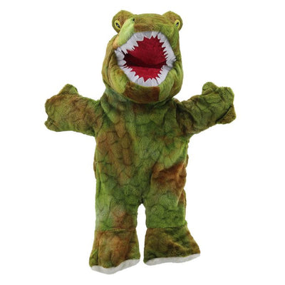The Puppet Company Eco Walking Hand Puppet T Rex Brown