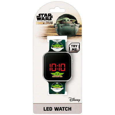 Star Wars The Mandalorian Grogu LED Watch