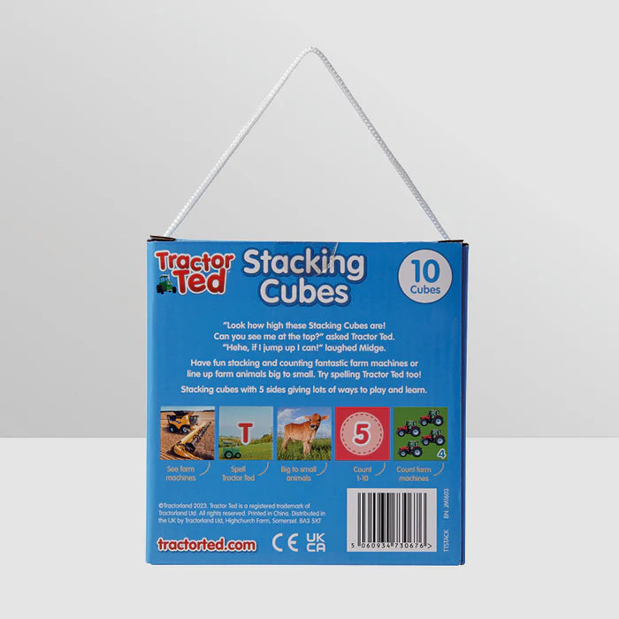 Tractor Ted Infant Farm Stacking Cubes