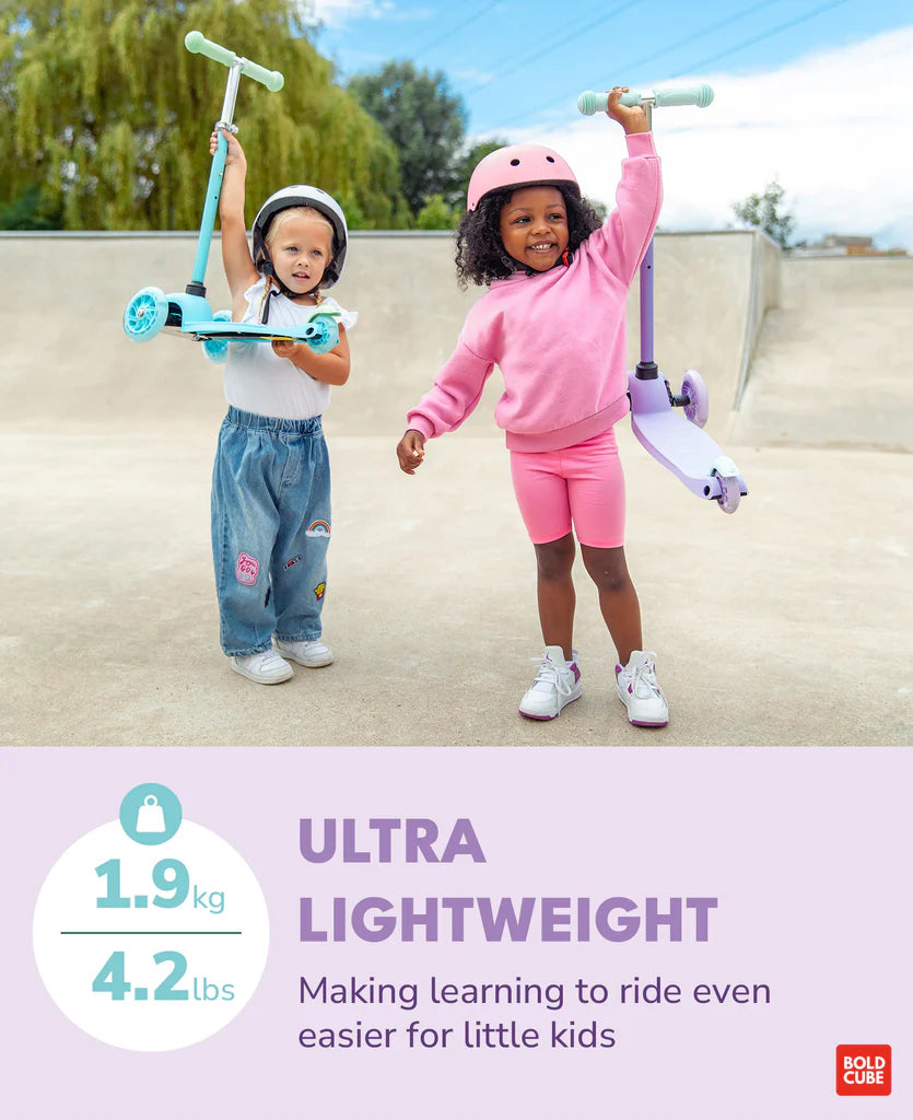 BoldCube Teeny 3 Wheel Scooter Lilac 3-6 Years