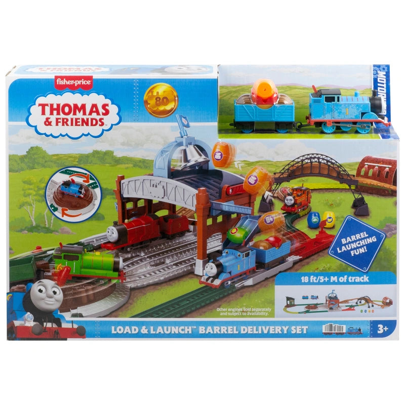 Thomas And Friends Load And Launch Barrel Delivery Playset