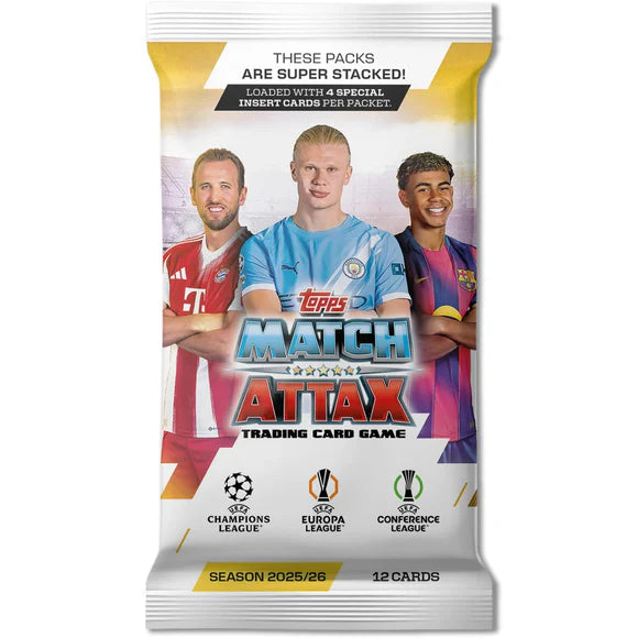 Match Attax 12 Card Pack 25/26