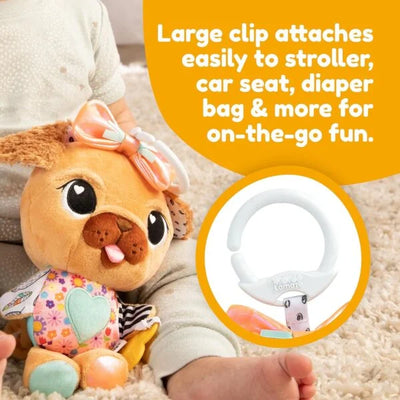 Lamaze Lovely The Pug Clip On Pram Toy