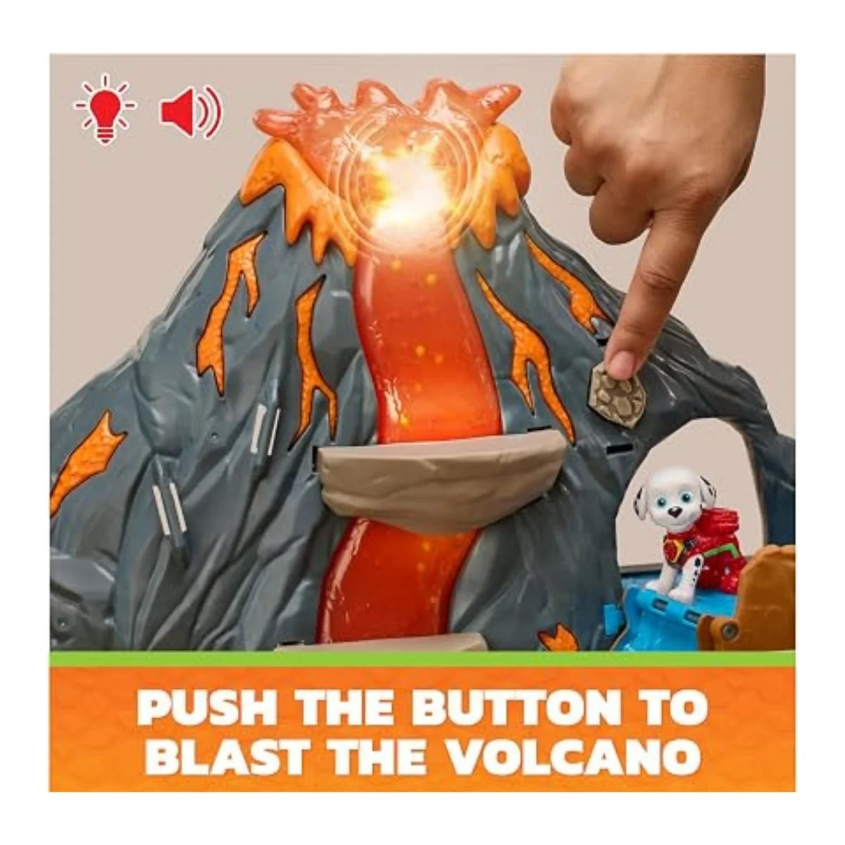 Paw Patrol Dino Super Lava Blast Playset