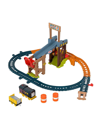 Thomas And Friends Diesel's Lift And Load Construction Track Set