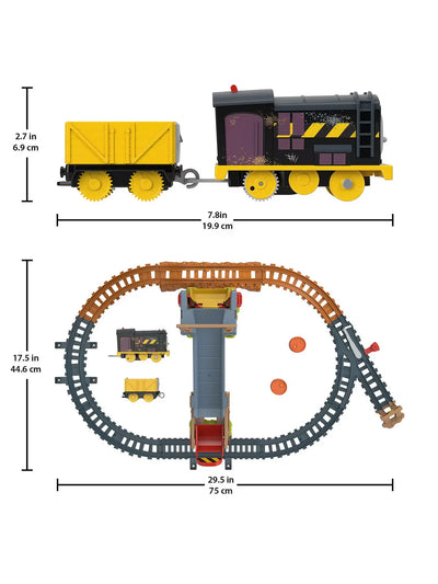 Thomas And Friends Diesel's Lift And Load Construction Track Set