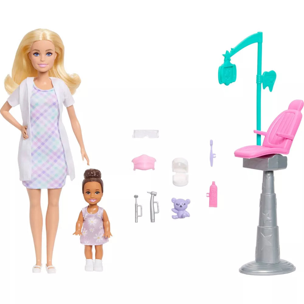 Barbie You Can Be Anything Doll Dentist With Accessories