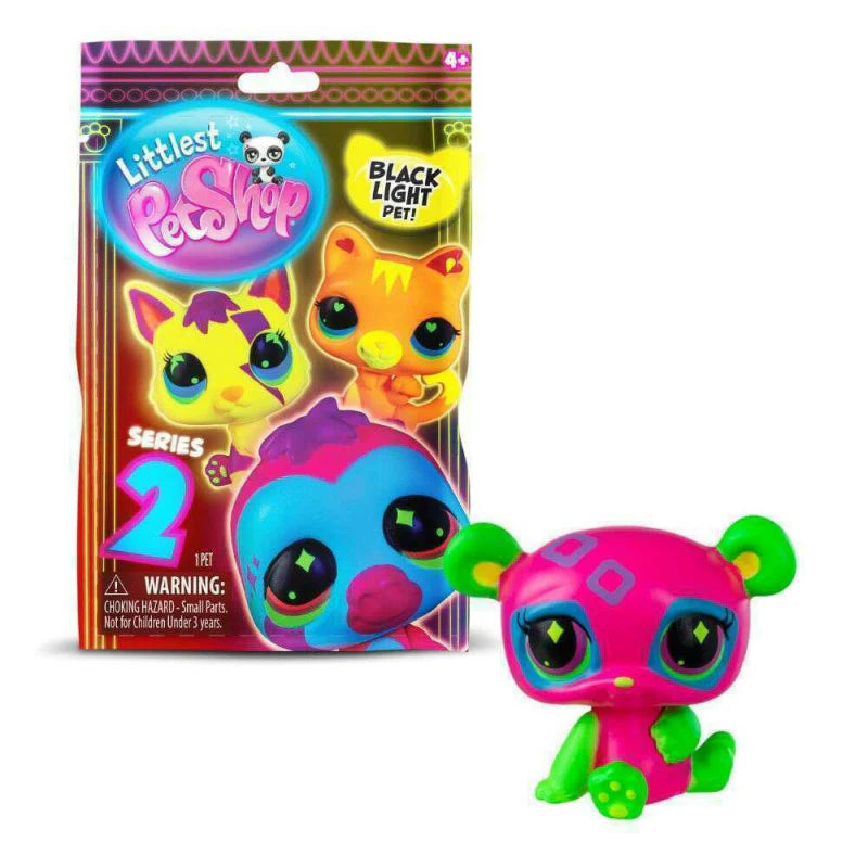 Littlest Pet Shop Black Light Pets Assorted