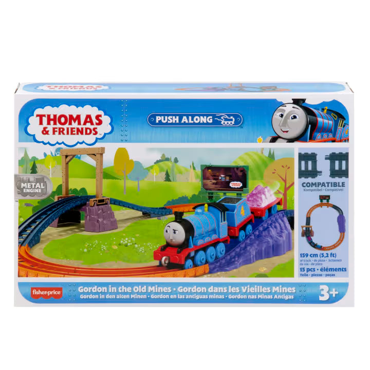 Thomas And Friends Gordon In The Old Mines Push Along Train Set