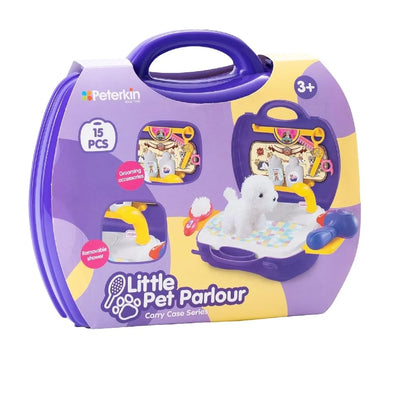 Little Pet Parlour Toy Pet Grooming Playset