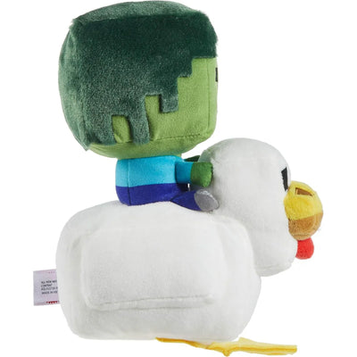 Minecraft 8" Plush Soft Toy Chicken Jockey