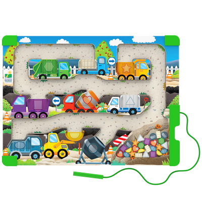 Sort And Learn Magnetic Wooden Jigsaw Puzzle Shapes