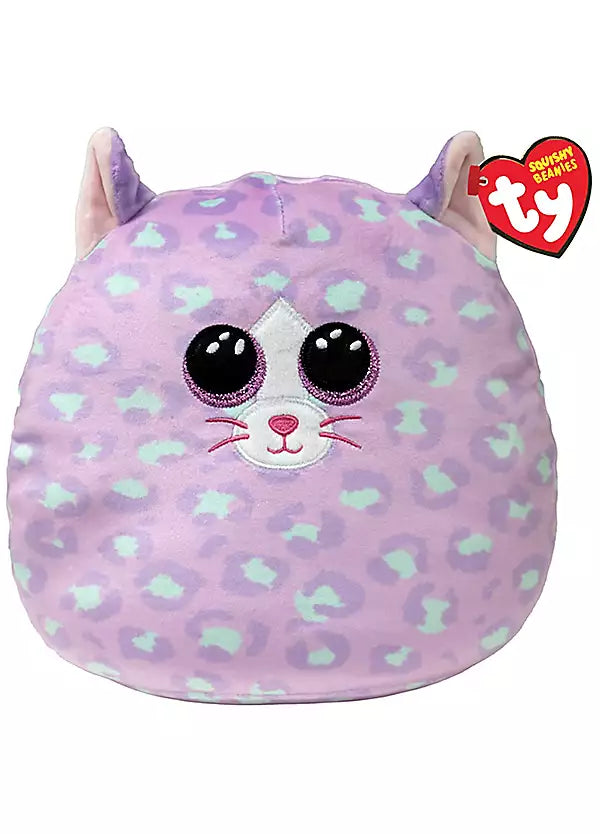 TY Cassidy Cat Squishaboo 14" Soft Toy