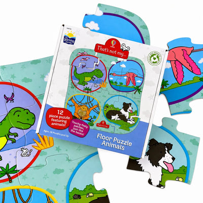 That's Not My First Floor Puzzle 12pc Jigsaw Puzzle Animals