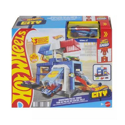 Hot Wheels City Downtown Police Tower