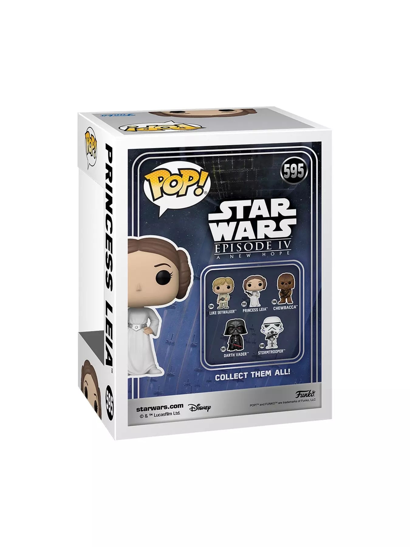Funko Pop! Star Wars Princess Leia Vinyl Figure