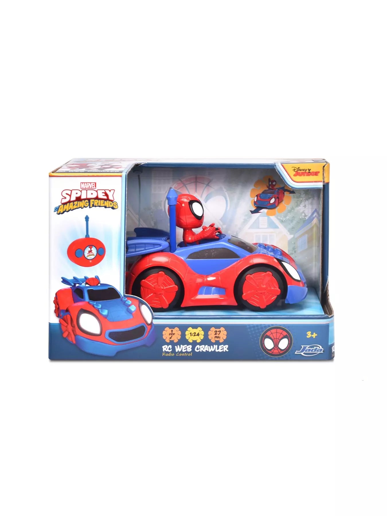 SpiderMan Spidey And His Amazing Friends Remote Control Web Crawler