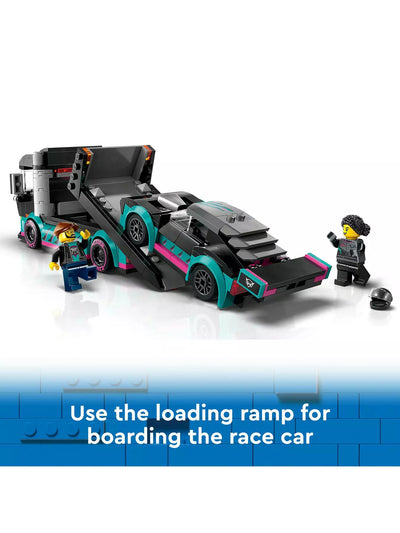 Lego City 60406 Race Car And Race Car Carrier Truck