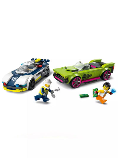 Lego City 60415 Police Car And Muscle Car Chase