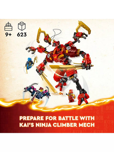 Lego Ninjago 71812 Kai's Ninja Climber Mech