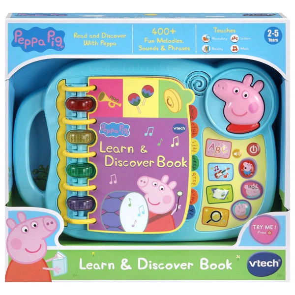 Peppa Pig Vtech Learn And Discover Book